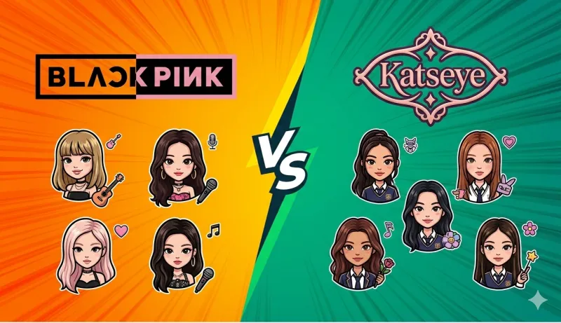 BLACKPINK vs KATSEYE – The Ultimate Girl Group Showdown!
