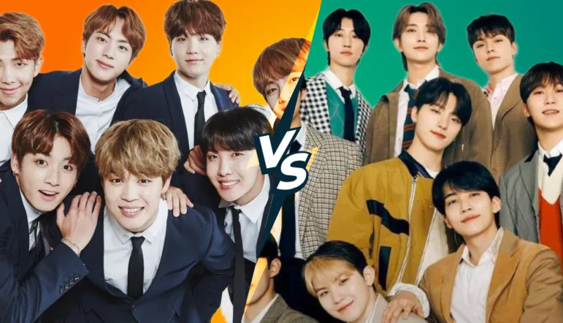 BTS vs SEVENTEEN – Kings of Performance Battle!
