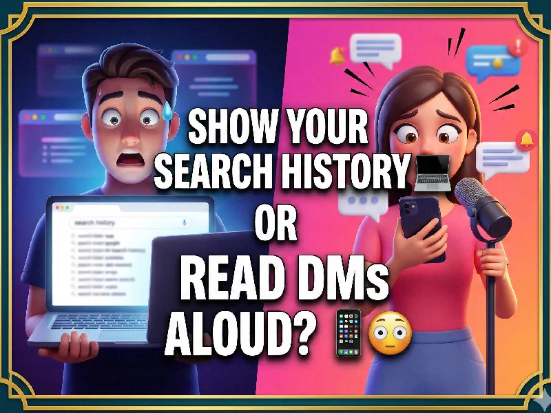 Show Your Search History or Read DMs Aloud?